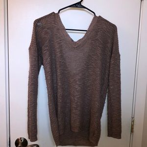 Thin, flowy, knit sweater